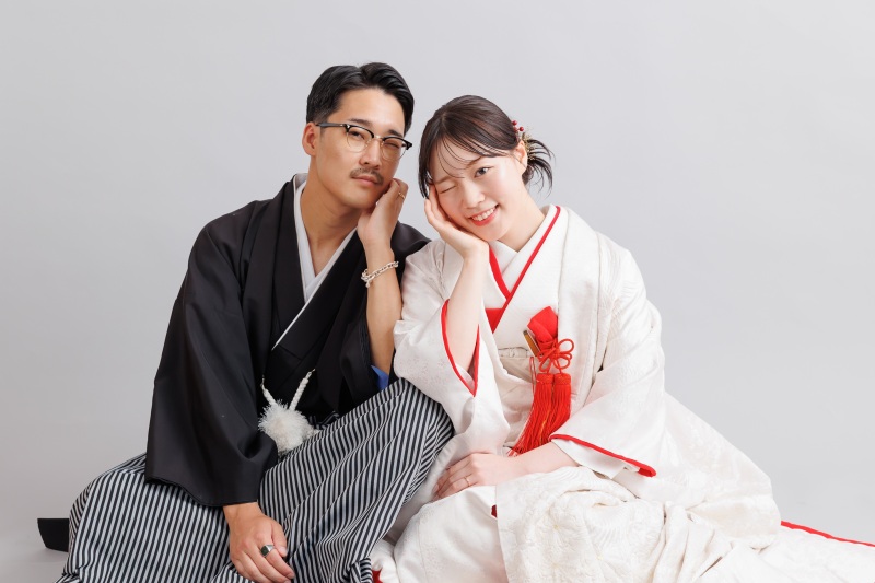 夏でも和装撮影◎