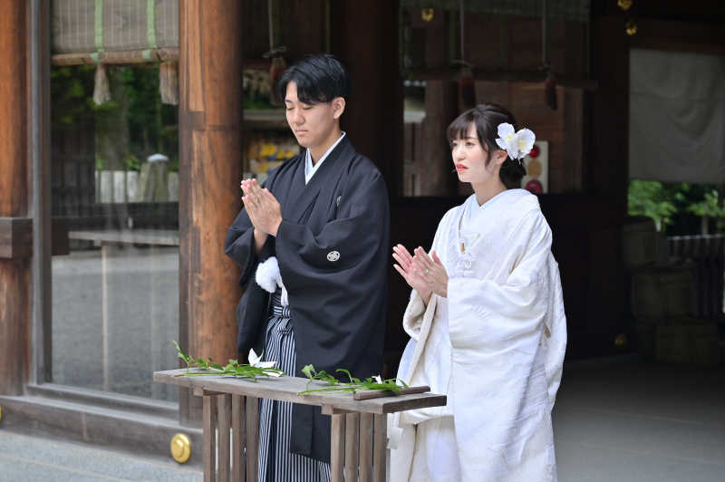 結婚報告参拝⛩