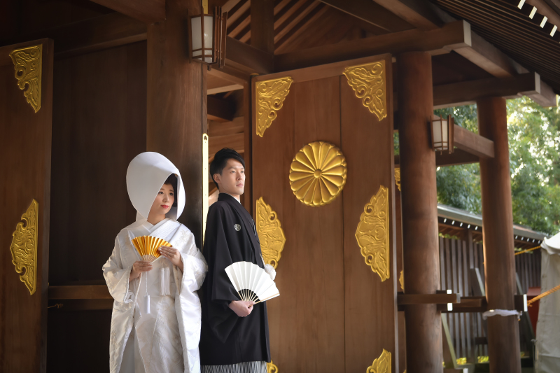 神門では神社ならではの雰囲気も☆