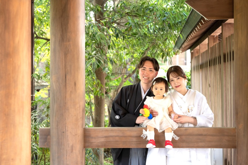 《お子様と撮影》