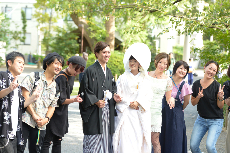 友人も見に来てくれてびっくり♡