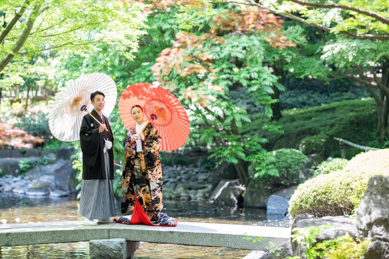 まずは色打掛からスタート!