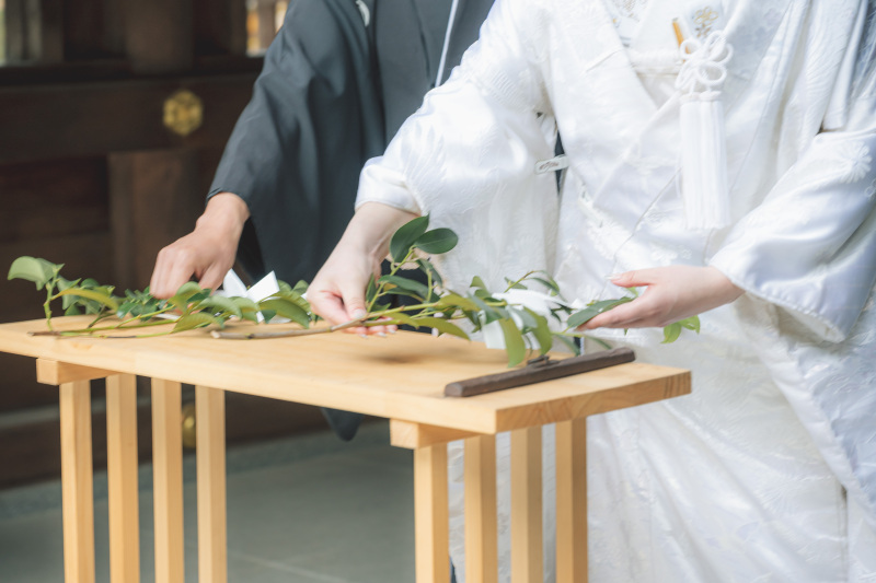 《玉串拝礼》