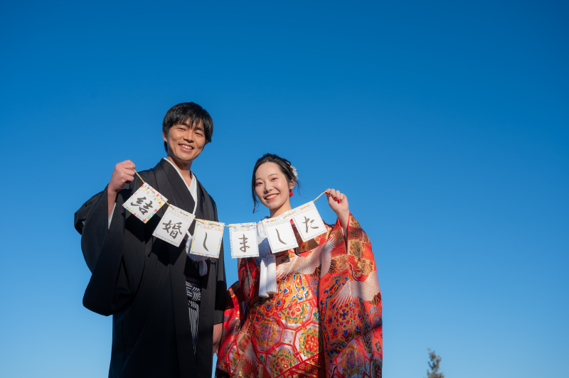 ハウスならでは屋上での1ショット♪