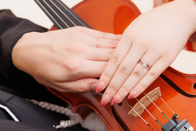バイオリン×リング♬