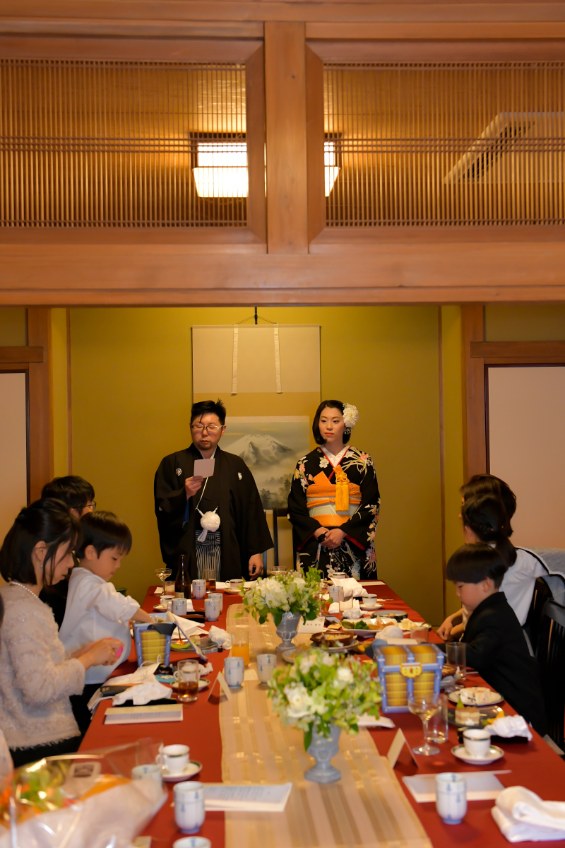 アットホームな会食会