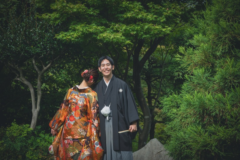 カメラ目線@新郎様