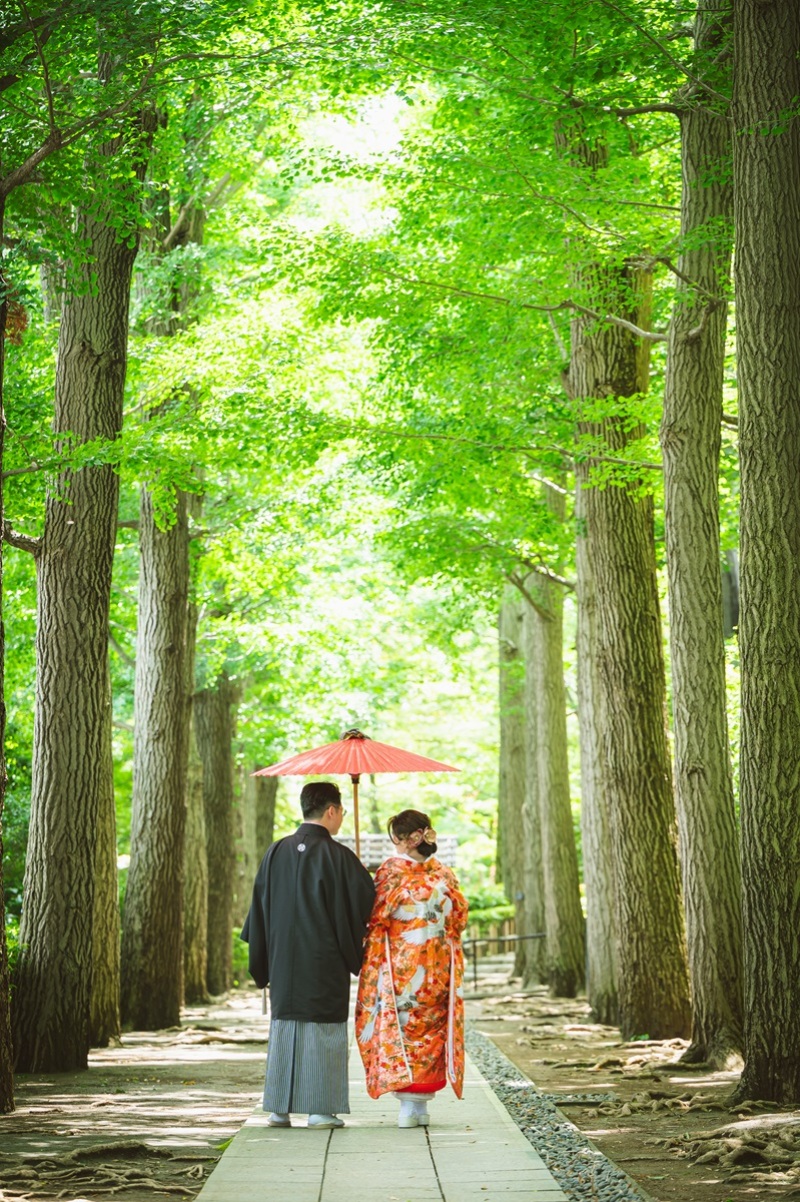 ～大田黒公園の並木道～