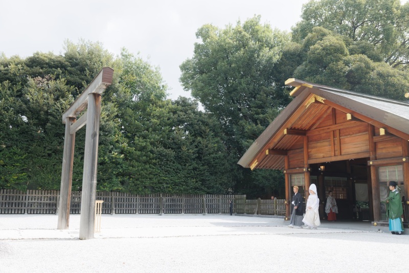 結婚報告参拝