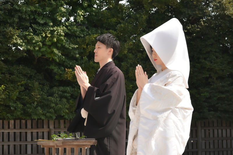 『結婚奉告参拝』がプランに含まれているのは阿佐ヶ谷店だけ!