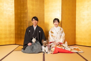 ワンちゃんと一緒