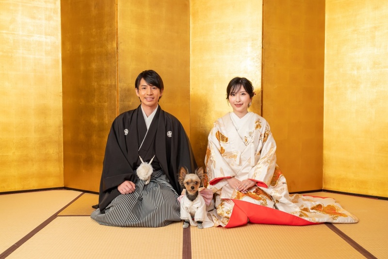 ワンちゃんと一緒