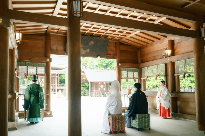 和装から撮影スタート