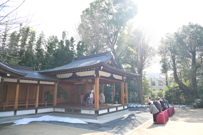 阿佐ヶ谷神明宮 ご家族様でのご結婚式♬