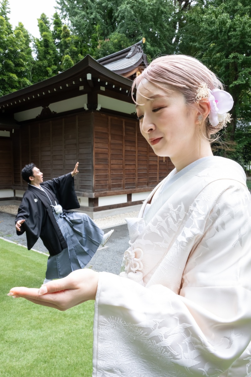 手のひらの上で…♡