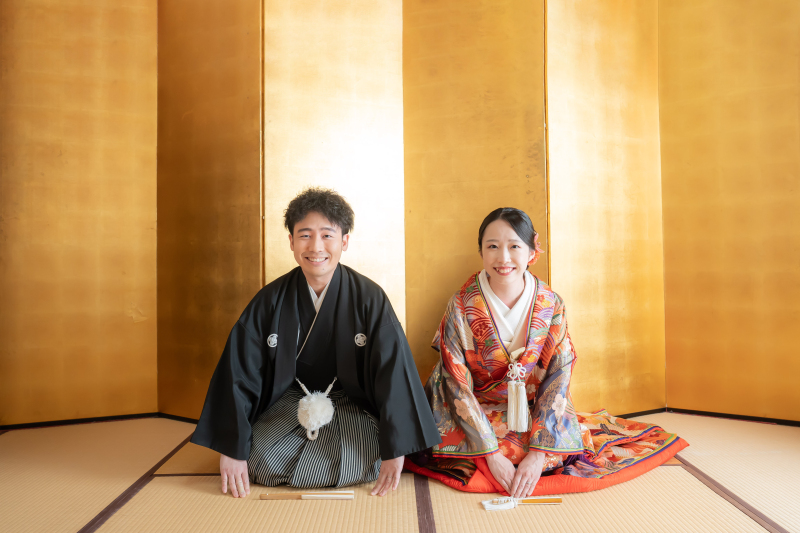 和装スタジオ撮影からです