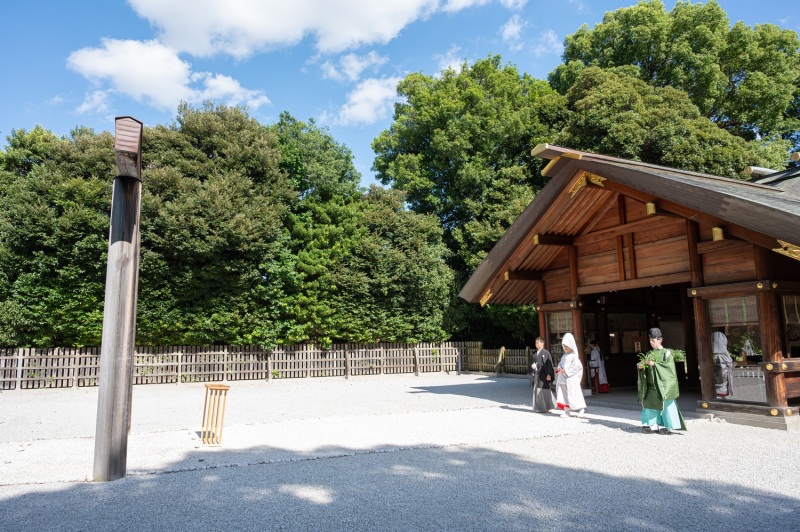 『結婚報告参拝』付きです