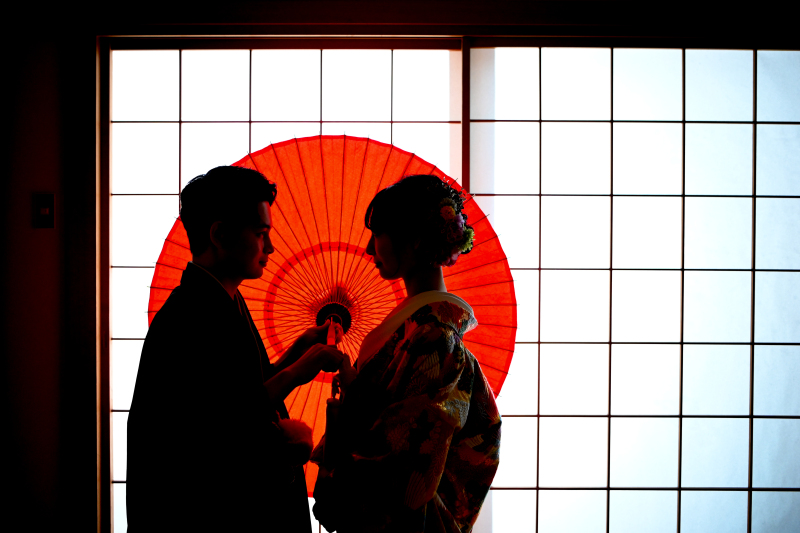 シルエット撮影