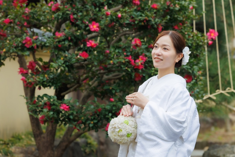 新婦様　ソロショット