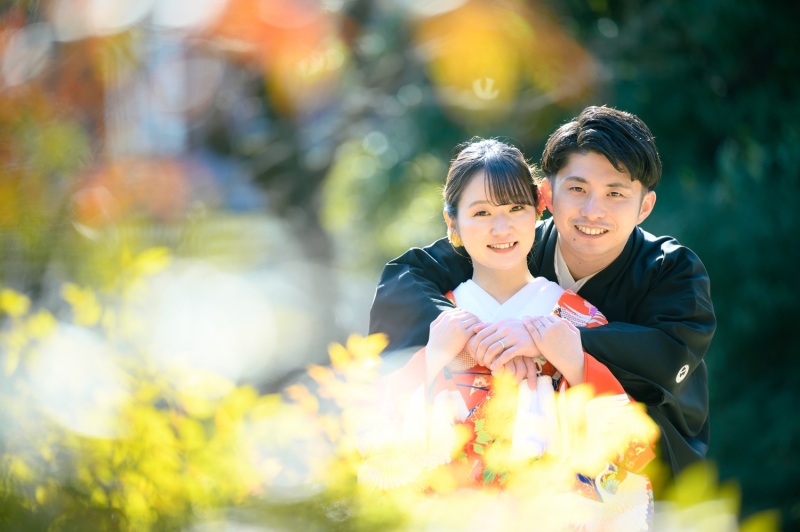 お二人仲睦まじく❤