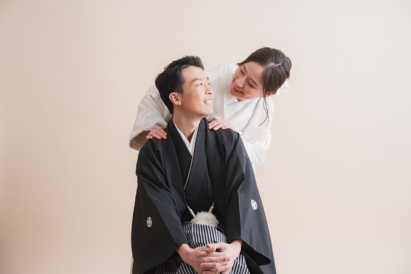 見つめあいショット