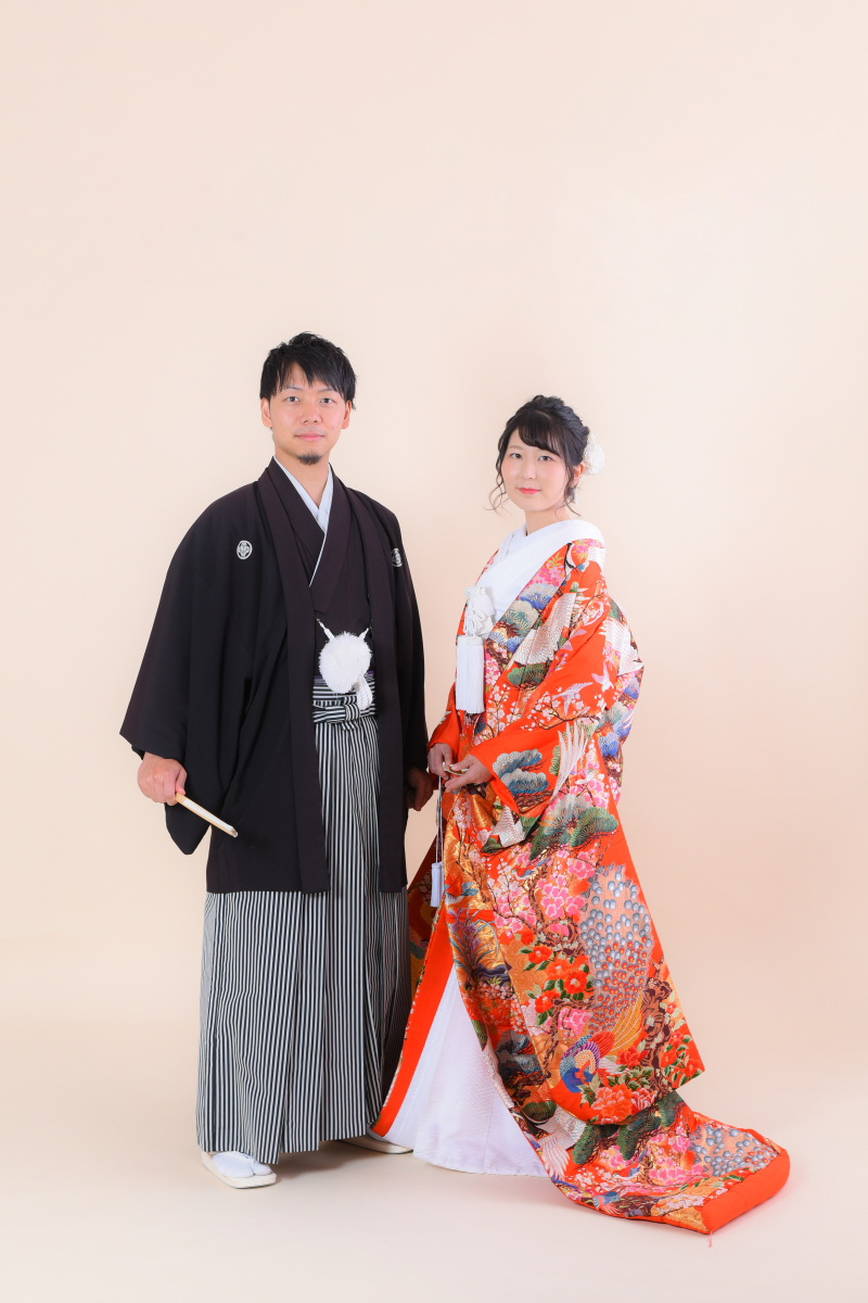かっちりとした和装撮影