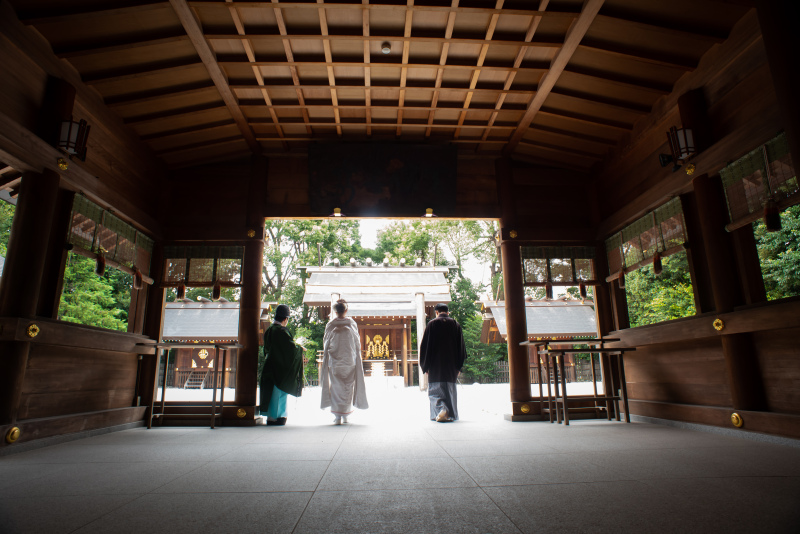 結婚報告参拝♪