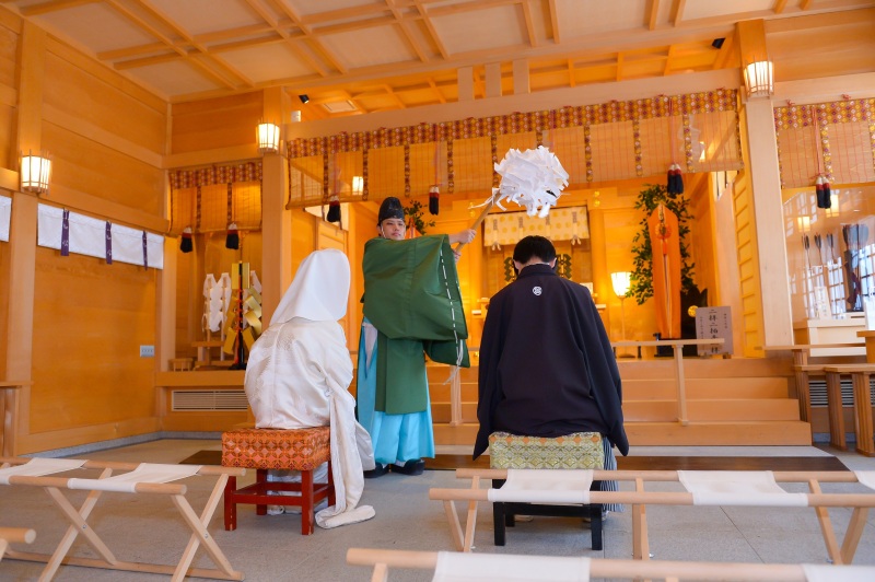 結婚報告参拝⛩