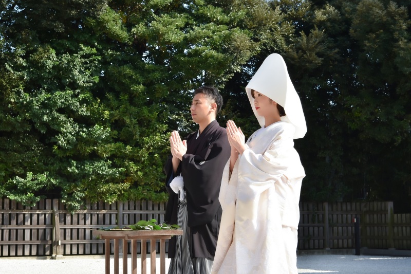 結婚報告参拝⛩