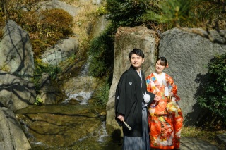 目白庭園（紅梅＆白梅）と阿佐ヶ谷神明宮