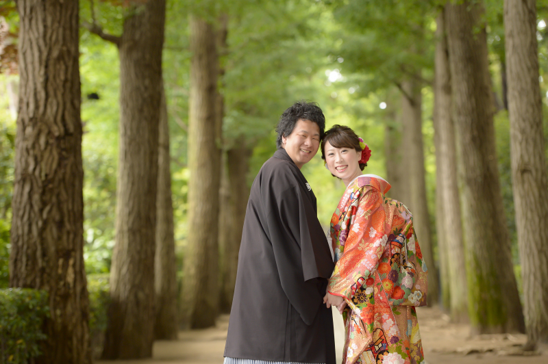 振り返りショット