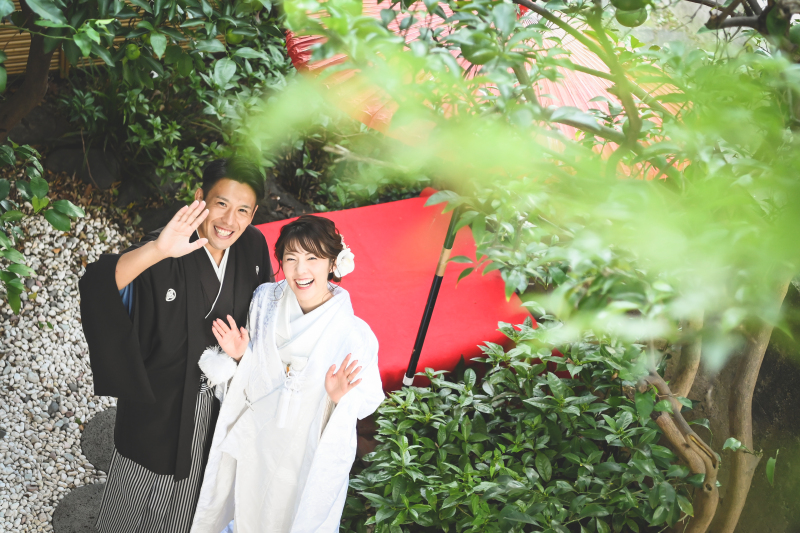 小さなお庭での撮影☆彡