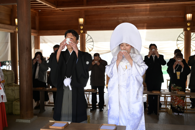 「親族盃(しんぞくはい)の儀」