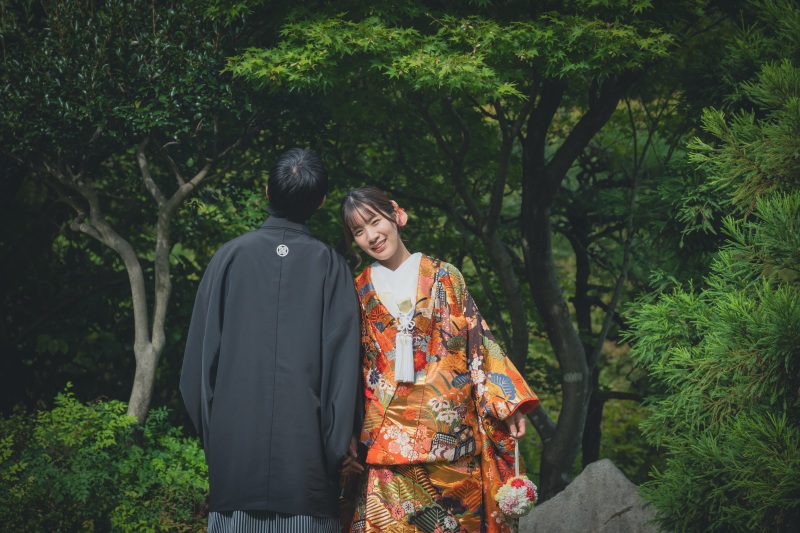 カメラ目線@新婦様