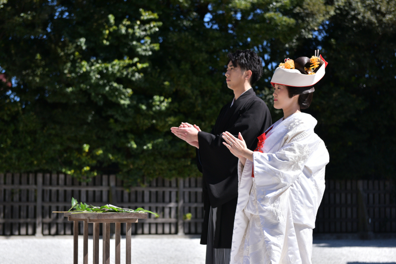 結婚報告参拝付き♡