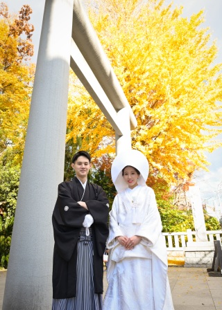 阿佐ヶ谷神明宮×紅葉