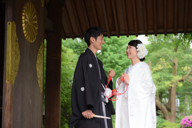 阿佐ヶ谷神明宮 境内「神門」にて・・・