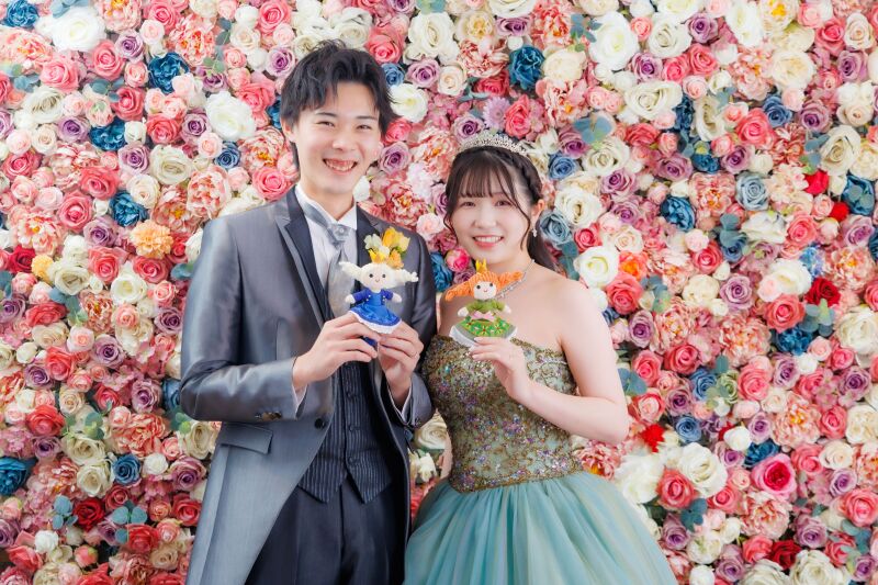 アナとエルサのお人形