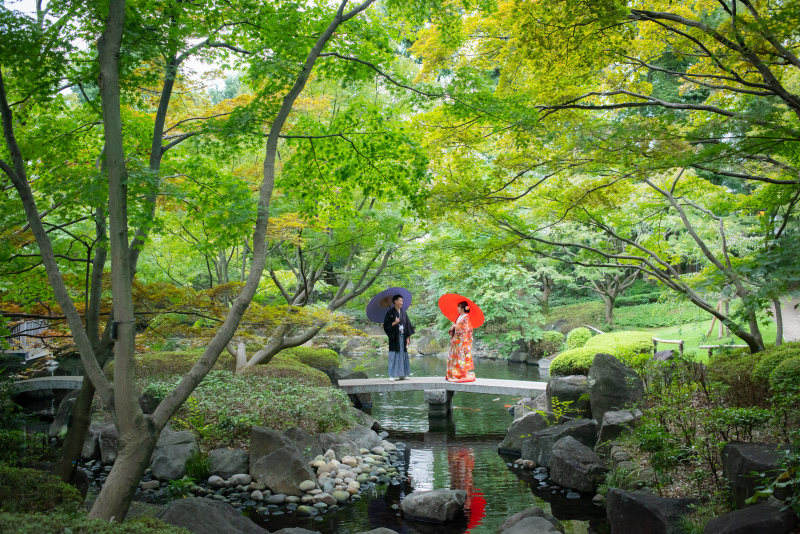 安定の「橋」でのショット♪