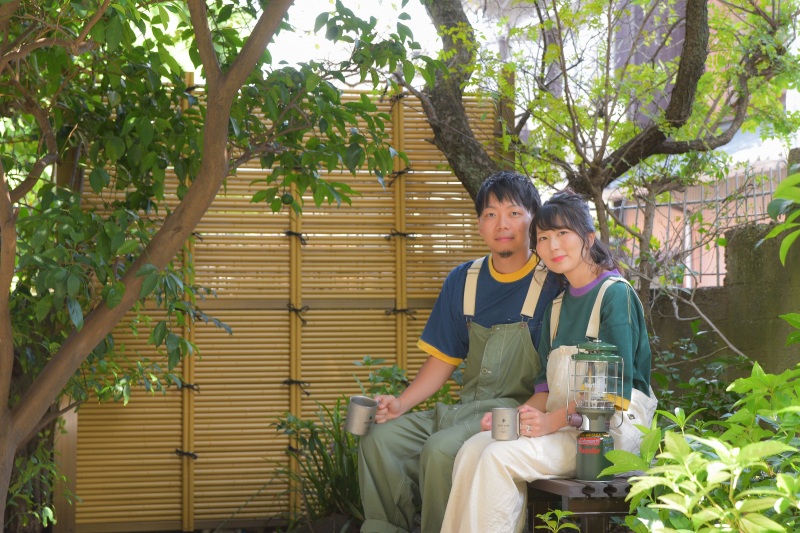 キャンプ気分\(^o^)/