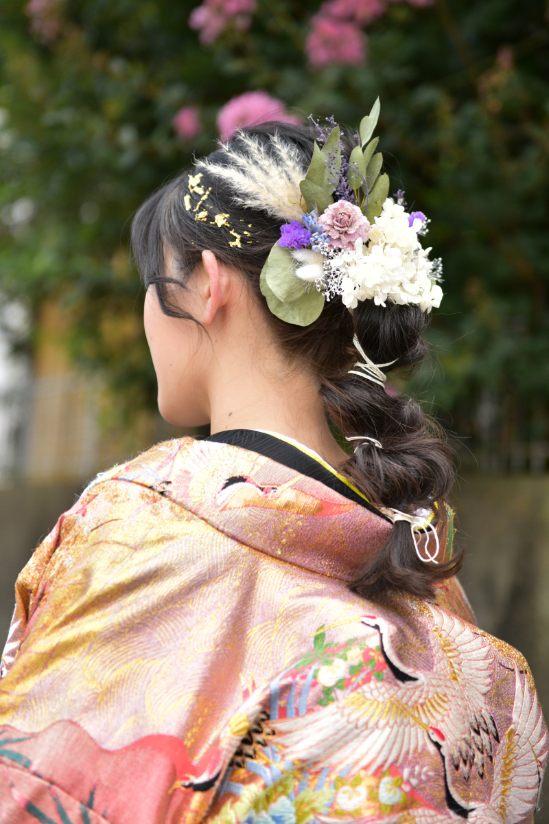 相性ばっちりなヘアーアレンジで☆