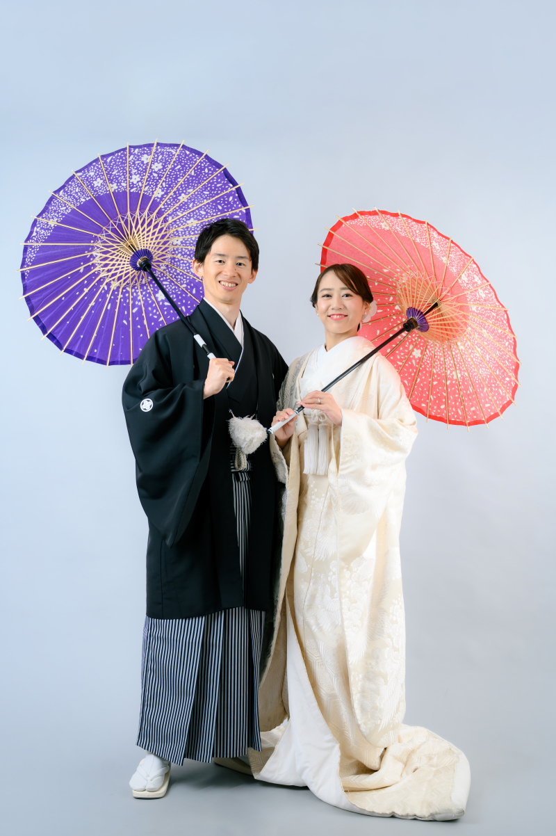 スタジオ撮影と言えば 二人姿