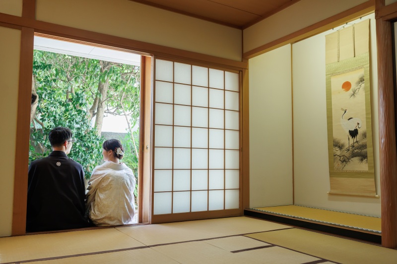 縁側風ショット