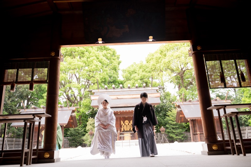 阿佐ヶ谷神明宮は「結婚報告祭」付き♪