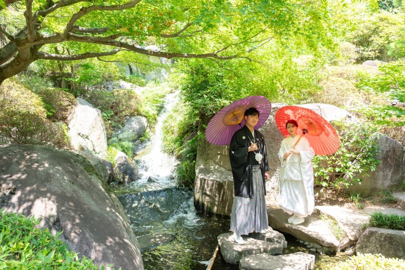 寄り添うお二人♡