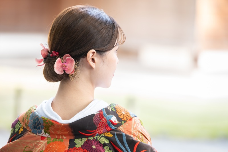 新婦様のヘアーショット♡