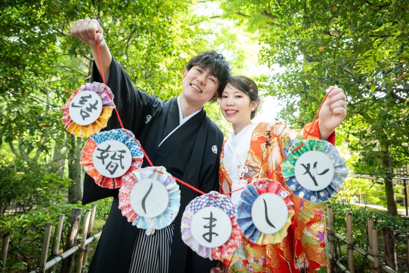 ガーランドでご報告♡