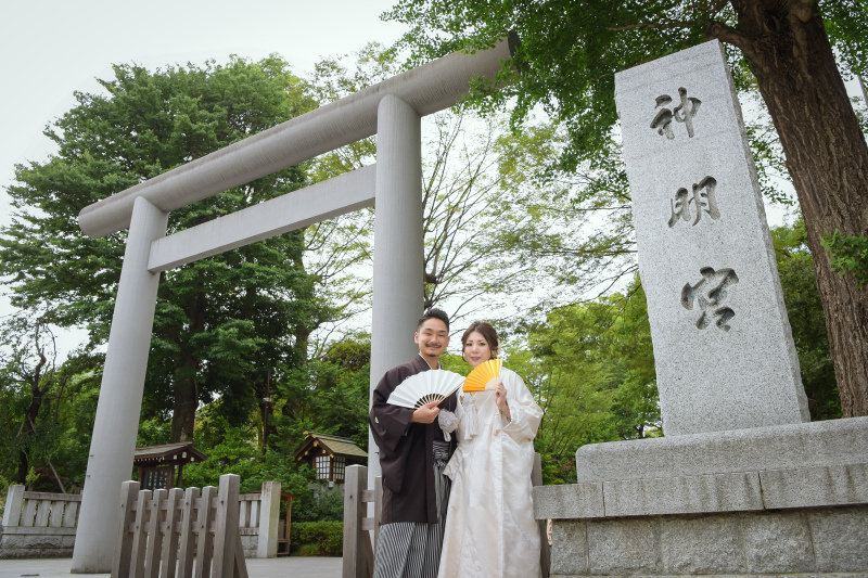 阿佐ヶ谷神明宮の大鳥居⛩