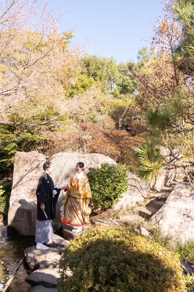 新婦様の手を取って♡