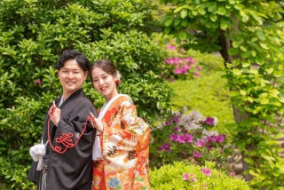 ✿お花と緑のある庭園✿